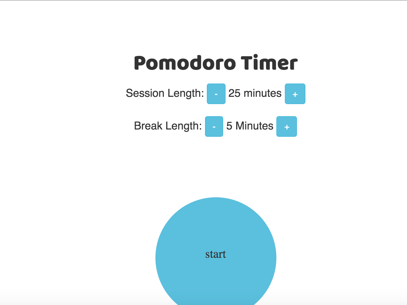 PomodoroClock
