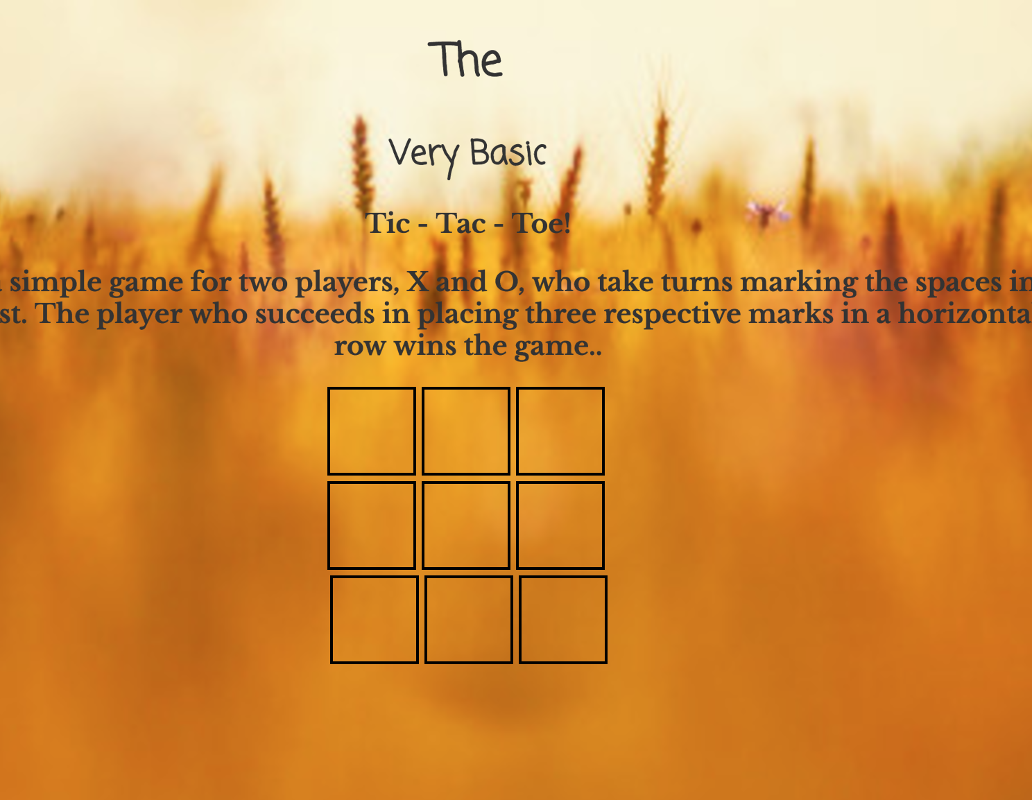 TicTacToe